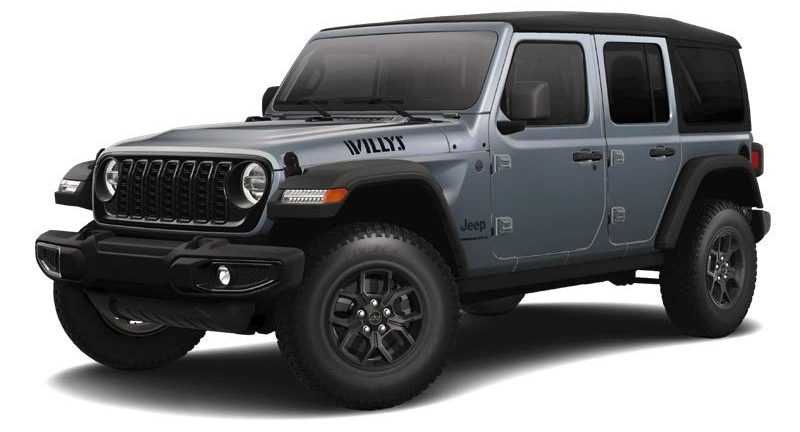 2026 Jeep Wrangler Willys in Anvil