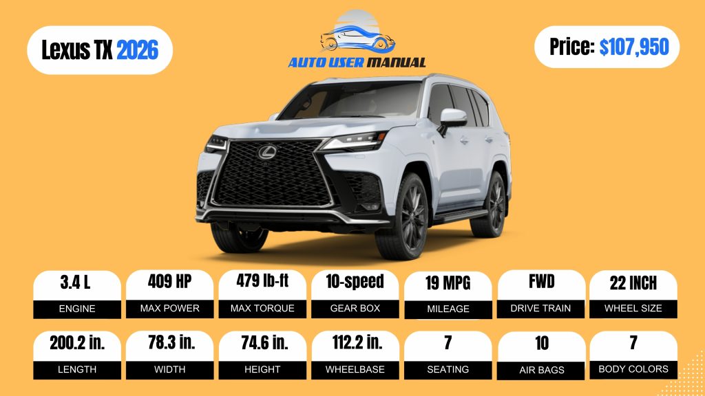 2026 Lexus LX (Brochure)