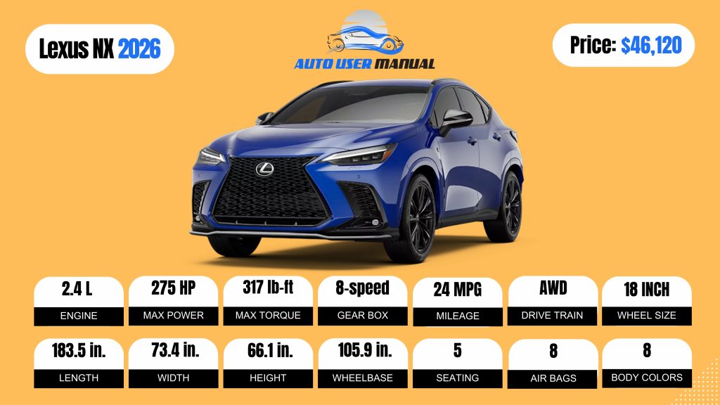 2026 Lexus NX (Brochure)