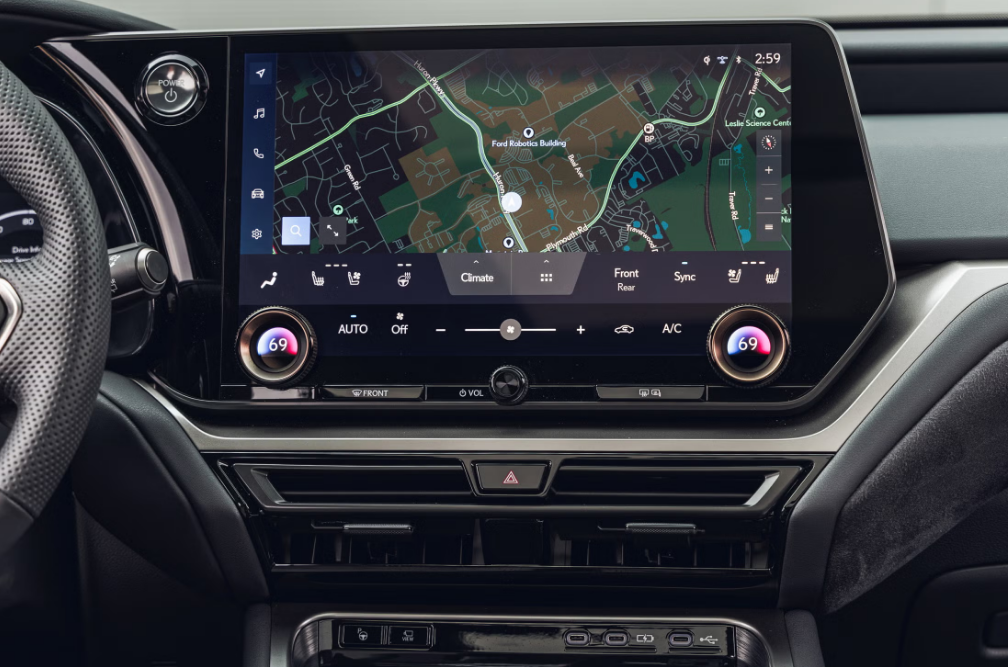 2026 Lexus TX Hybrid Infotainment 3