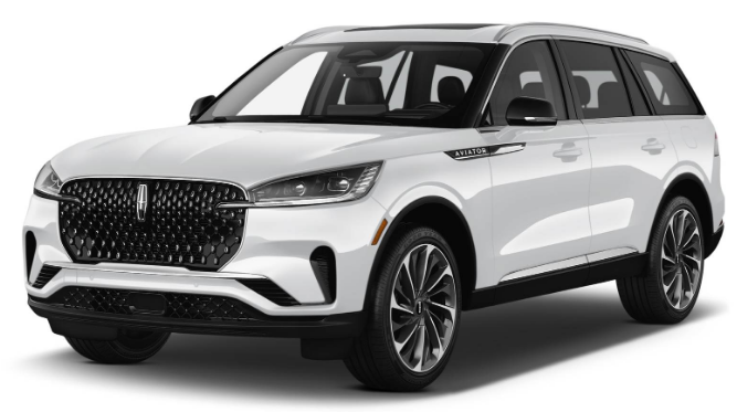 2026 Lincoln Aviator Crystal White Metallic Clearcoat