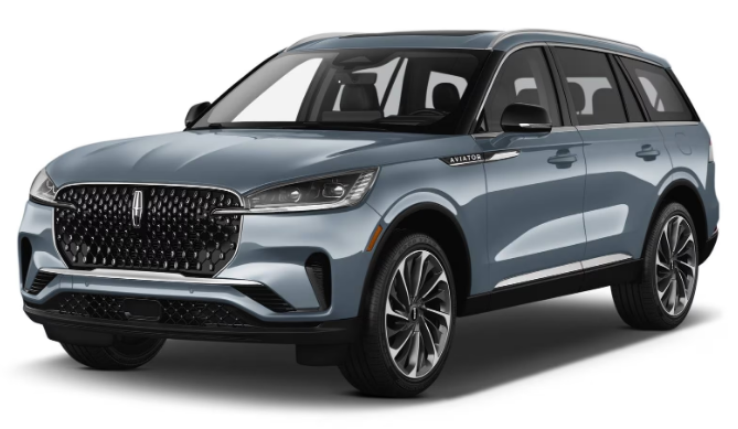 2026 Lincoln Aviator Whisper Blue Metallic Clearcoat