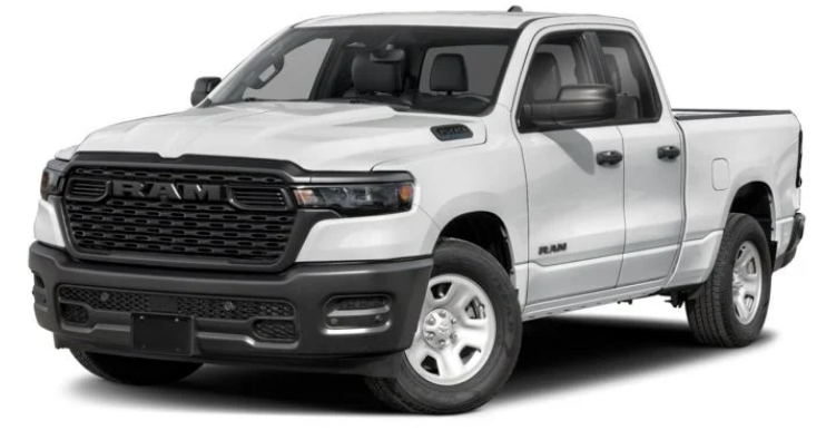 2026 RAM 1500 Bright White Clearcoat