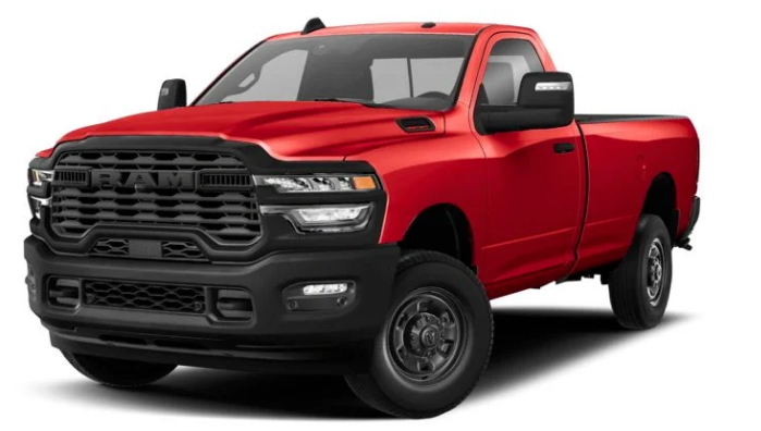 2026 RAM HD Molten Red Pearlcoat