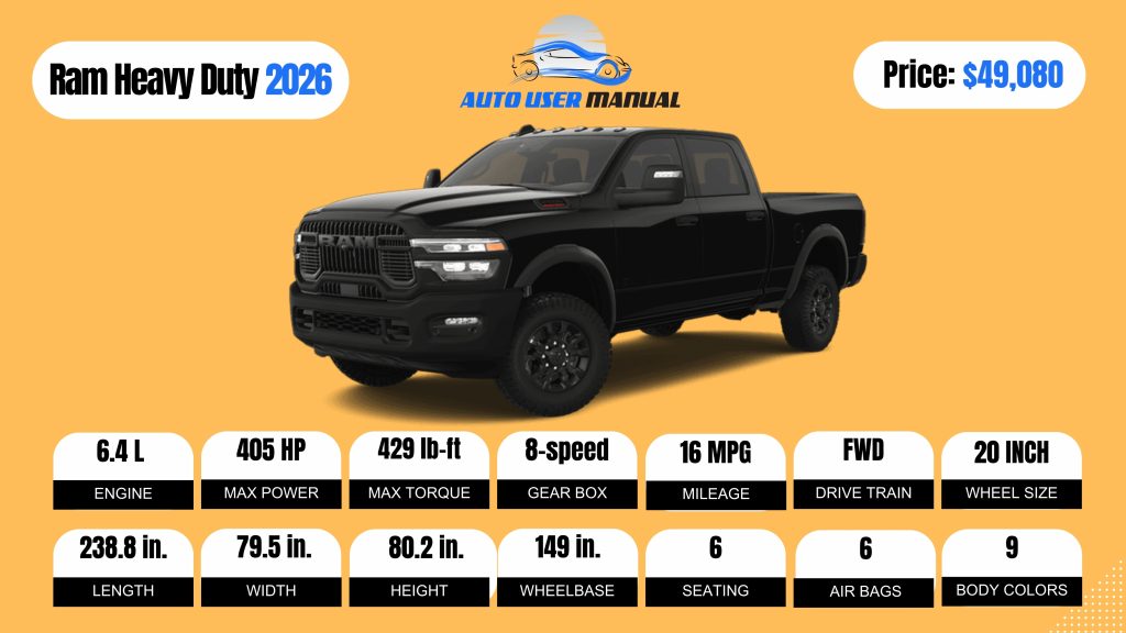 2026 Ram HD 2026 (Brochure)