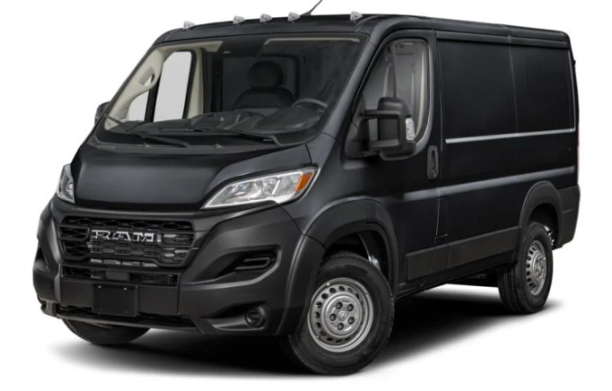 2026 Ram ProMaster EV Black Clearcoat