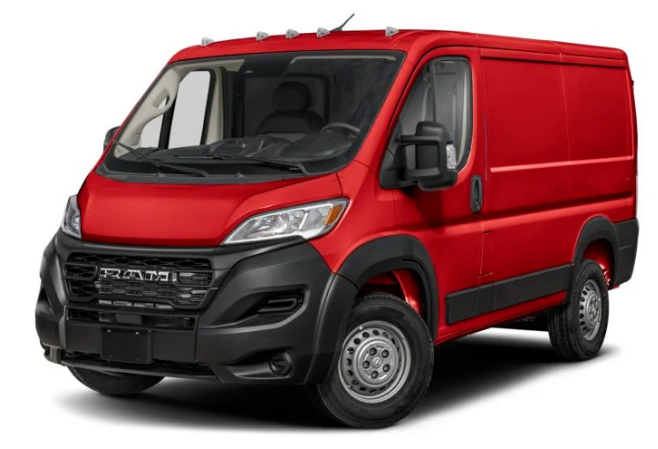 2026 Ram ProMaster Flame Red Clearcoat