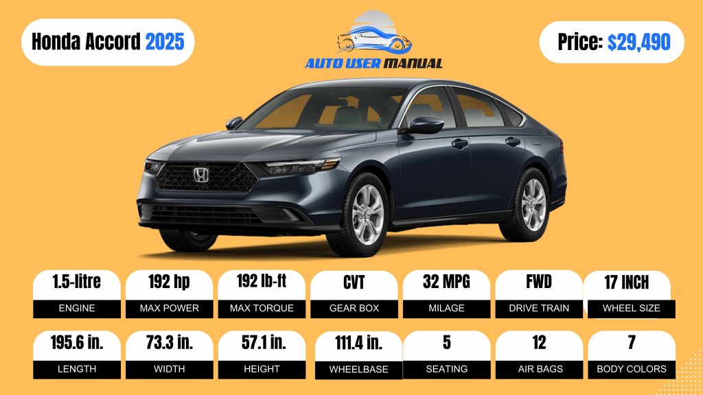 Honda Accord 2025 Brochure