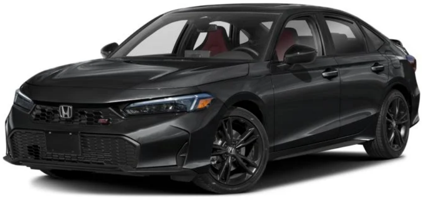 Honda Civic Si 2025 Crystal-Black-Pearl
