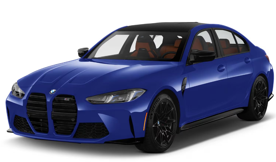 2025 BMW M3 Frozen Portimao Blue Metallic