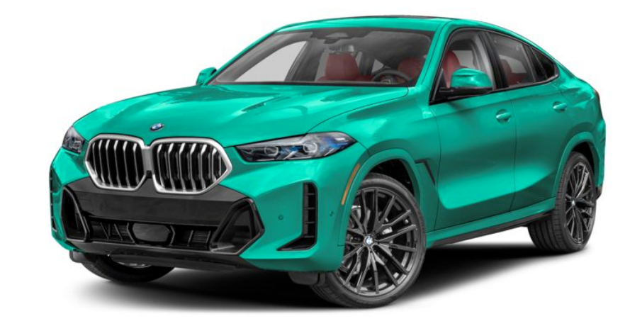 2025 BMW X6 Black Isle of Man Green Metallic