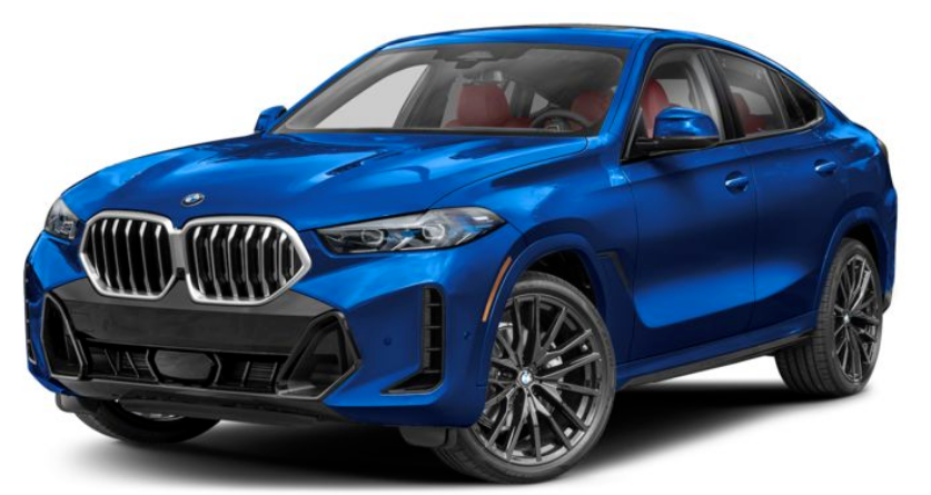 2025 BMW X6 Tanzanite Blue II Metallic