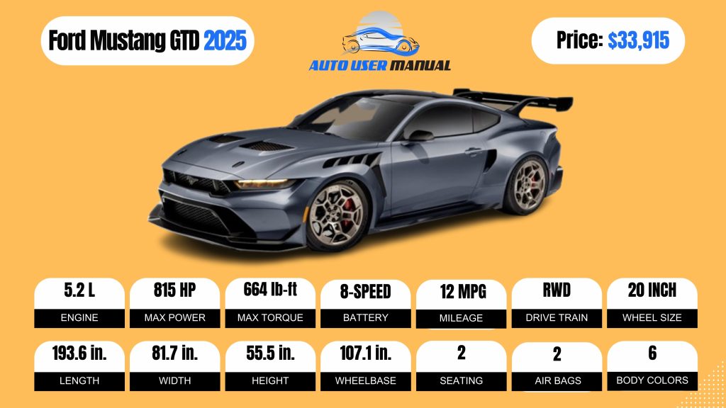 2025 Ford Mustang (Brochure)