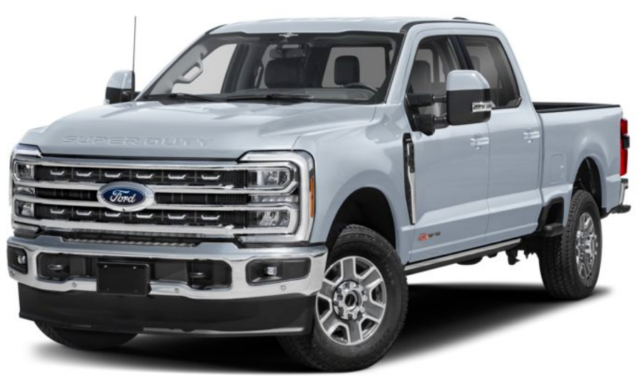 2025 Ford Super Duty Glacier Gray Metallic Tri-Coat