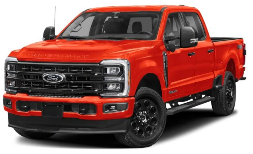 2025 Ford Super Duty Orange