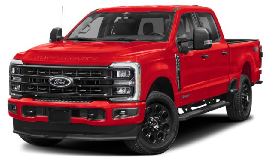 2025 Ford Super Duty Race Red
