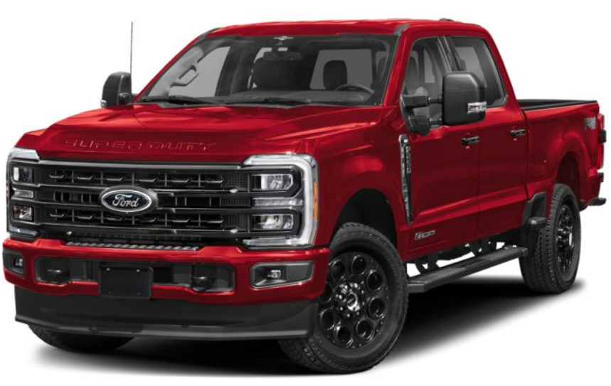 2025 Ford Super Duty Ruby Red Metallic Tinted Clearcoat