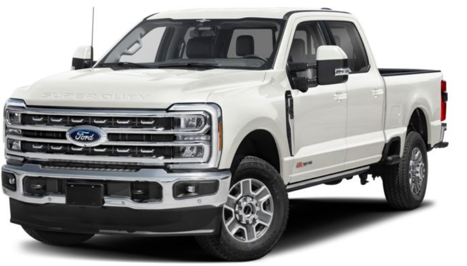 2025 Ford Super Star White Metallic Tri-Coat