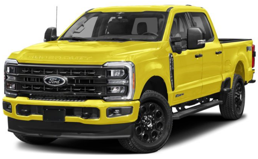 2025 Ford Super YELLOW