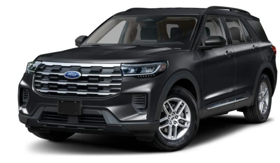 2025 Ford st Explorer Agate Black Metallic