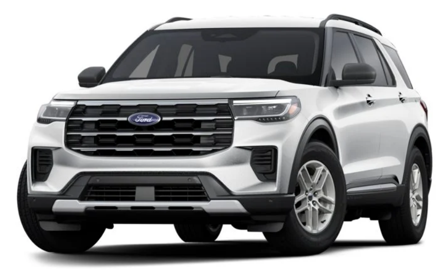 2025 Ford st Explorer Oxford White