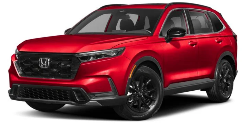 2025 Honda CR-V Hybrid Radiant Red Metallic