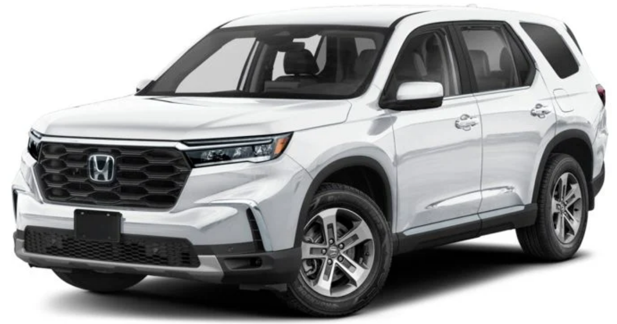 2025 Honda Pilot Platinum White Pearl