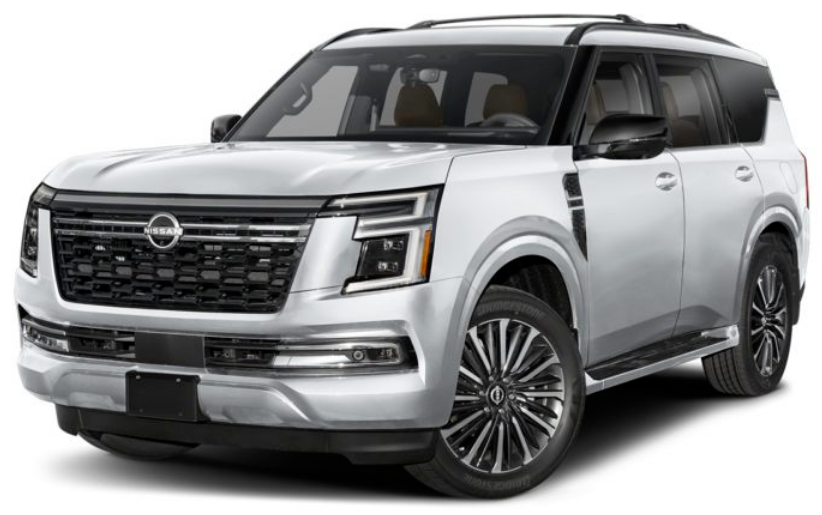 2025 Nissan Armada Everest White Pearl Tricoat