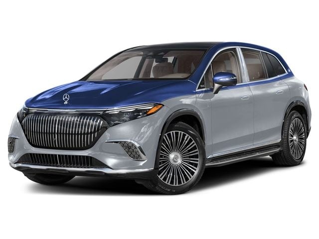 2026 Mercedes-Benz Maybach EQS 680 SUV Silver Blue