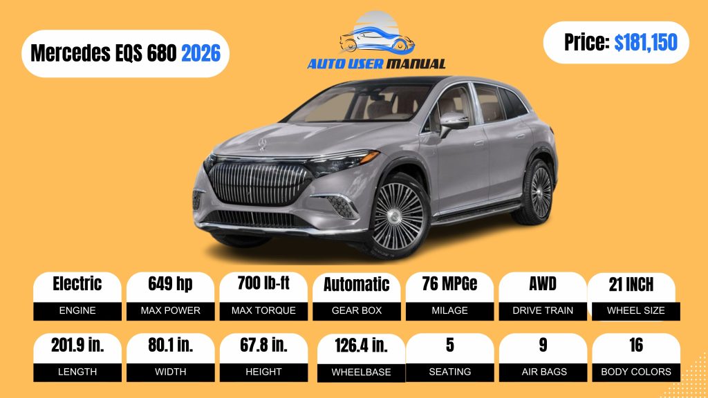 2026 Mercedes Benz Maybach EQS 680 SUV Specs Featured