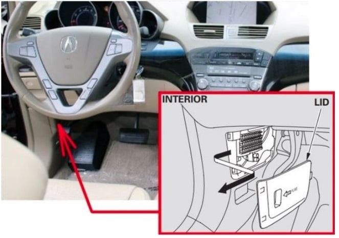 Acura MDX (2007 – 2013) fig-4