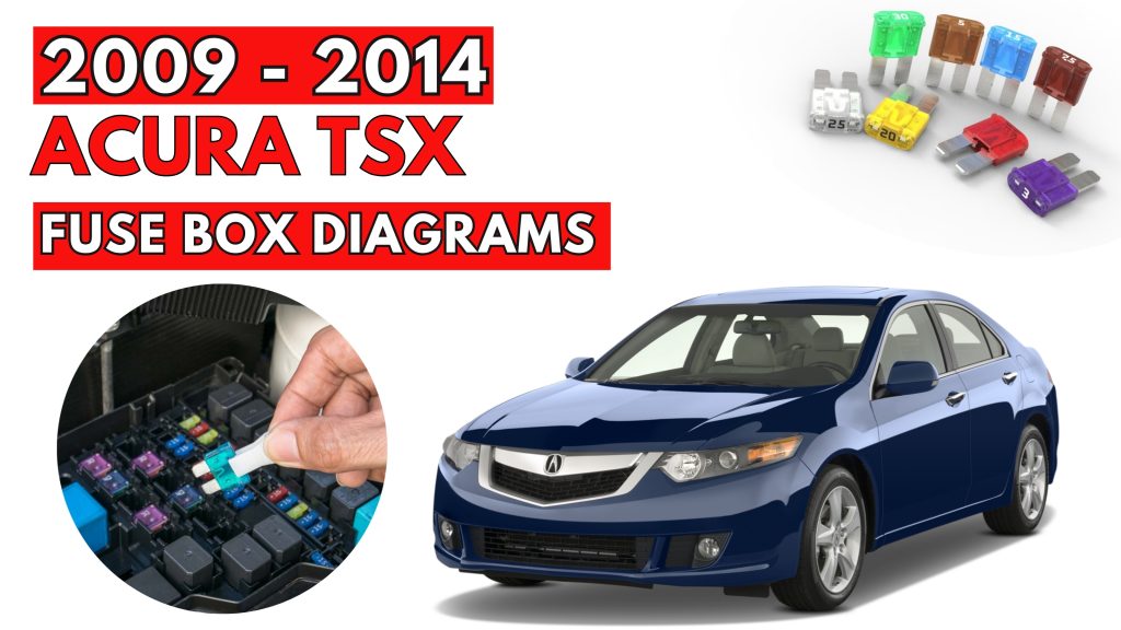 Acura TSX (2009 – 2014) Fuse Box Diagrams & Location