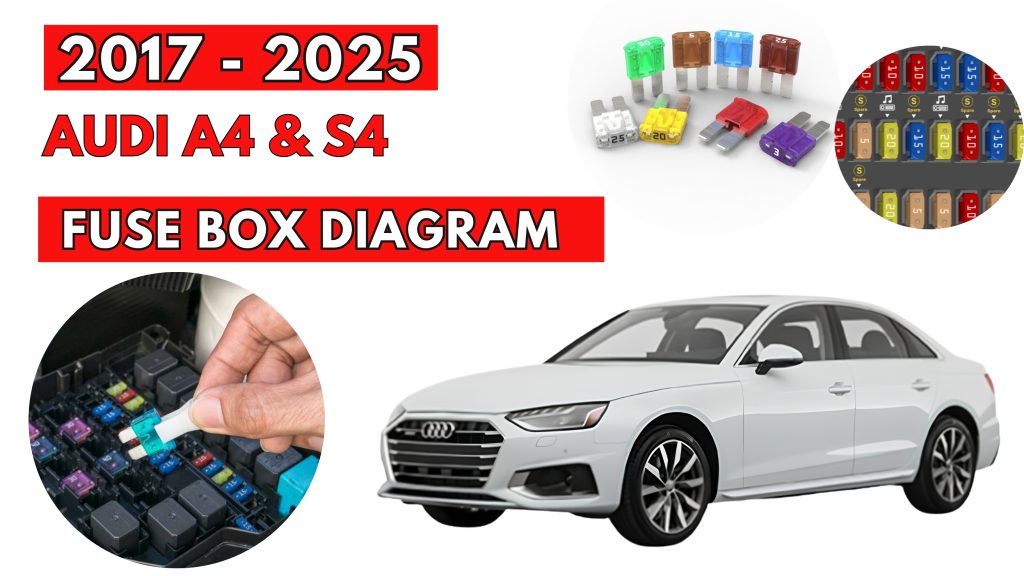 Audi A4 & S4 (2017 - 2025) Fuse Box Location & Diagrams
