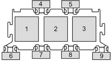 Audi (A4 & S4) Fuse Box Location and Diagrams User Guide (1998 - 2001) fig 6
