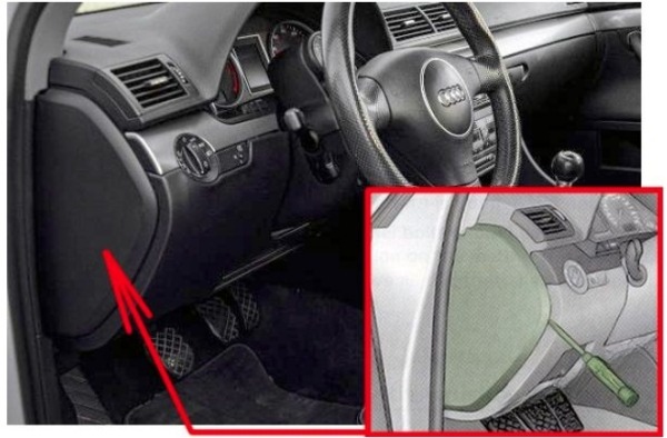 Audi (A4 & S4) Fuse Box Location and Diagrams User Guide (2005 - 2008) fig 2