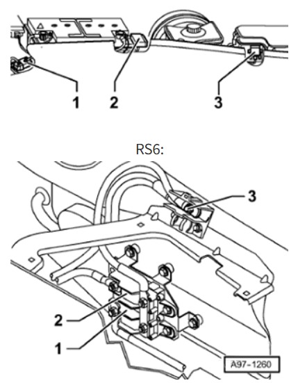 Audi (A6 & S6) Fuse Box Location and Diagrams User Guide (1997 - 2004) fig 10