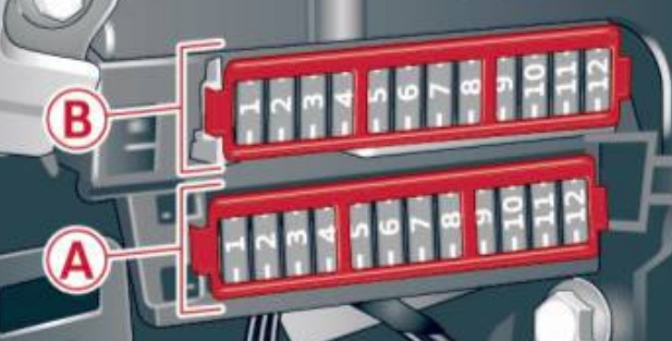 Audi (A6 & S6) Fuse Box Location and Diagrams User Guide (2012 - 2018) fig 4