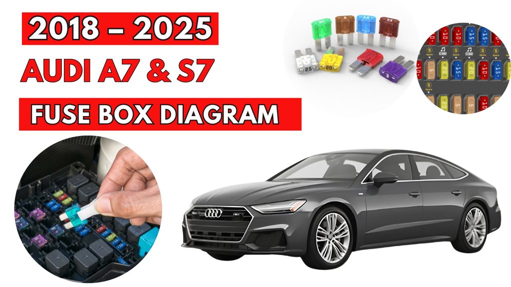 Audi (A7 & S7) (2018 – 2025) Fuse Box Location & Diagrams