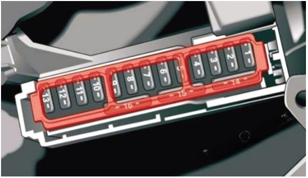 Audi Q5 Fuse Box Location and Diagrams User Guide (2018 - 2020) fig 4