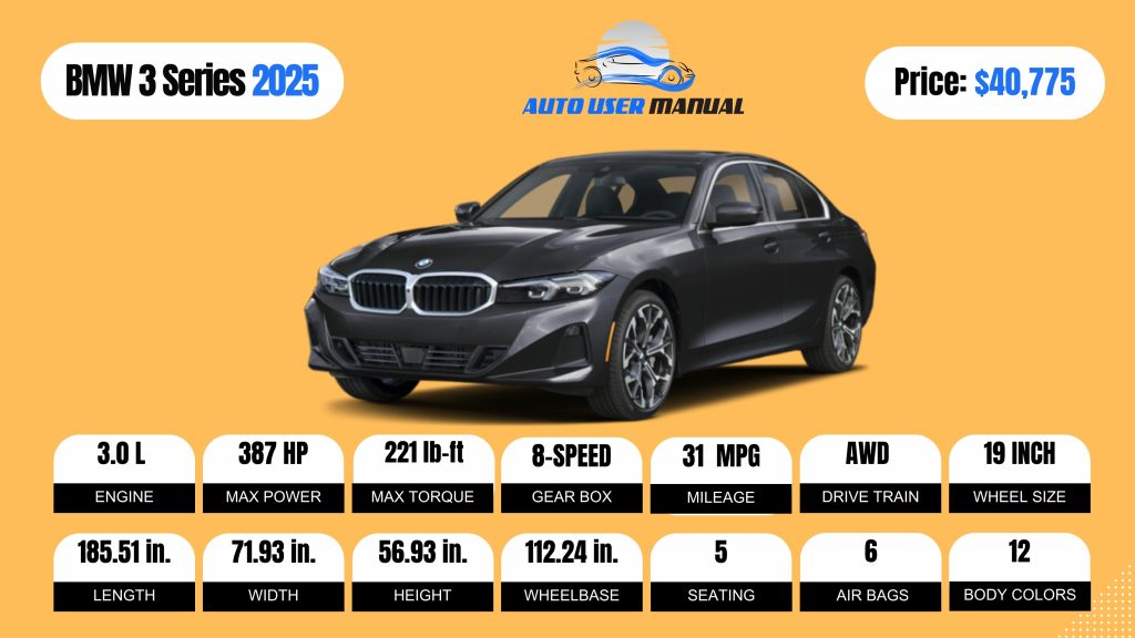 BMW 3 SERIES 2025(Brochure)