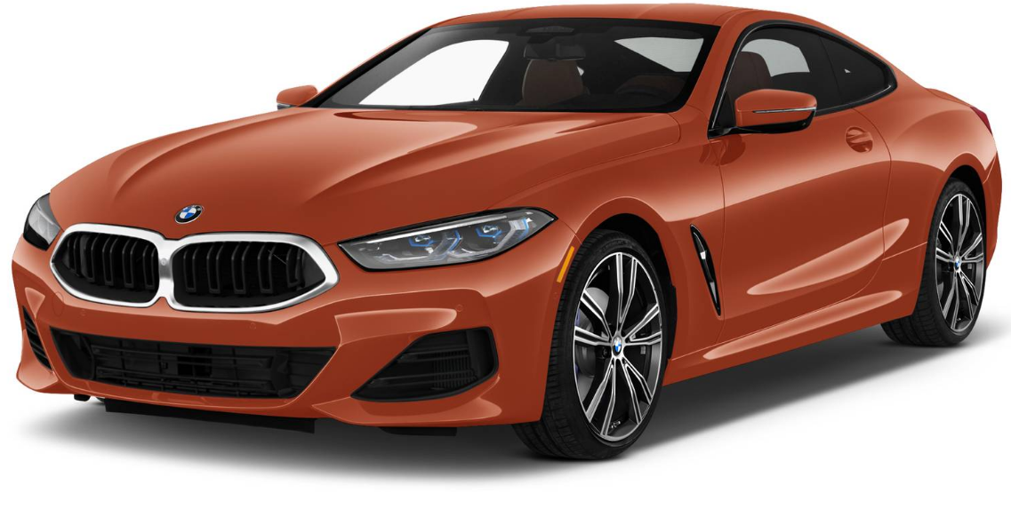 BMW 8 SERIES 2025 Sunset Orange Metallic