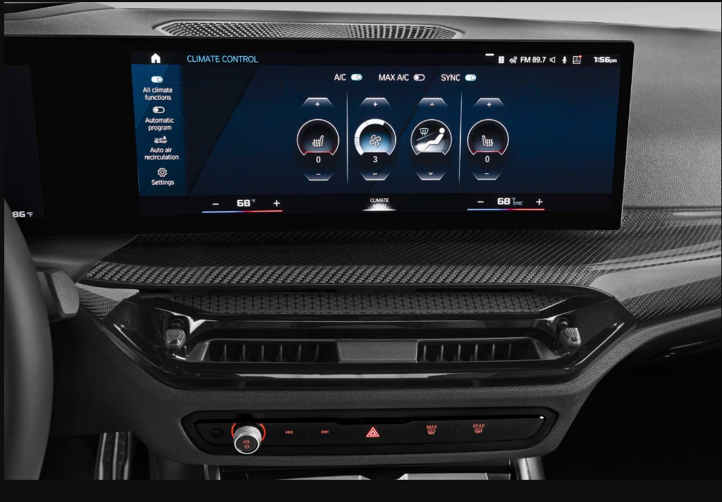 BMW M2 2025 Entertainment and communication