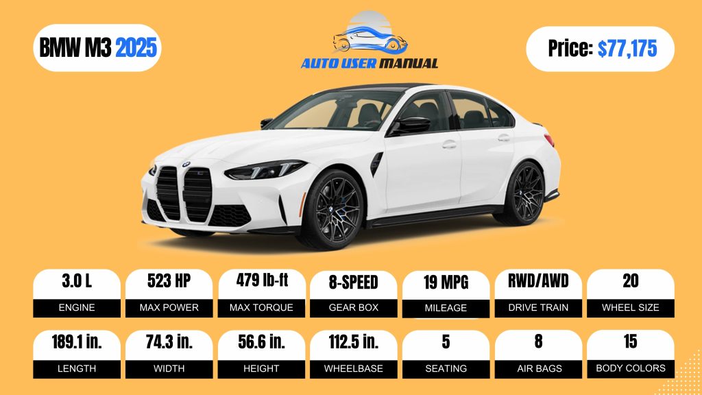 BMW M3 2025 Brochure