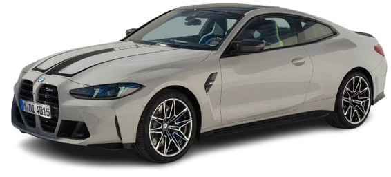 BMW M4 2025 Frozen Brilliant White Metallic.