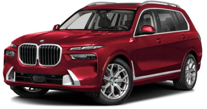 BMW X7 2025 Aventurin Red Metallic