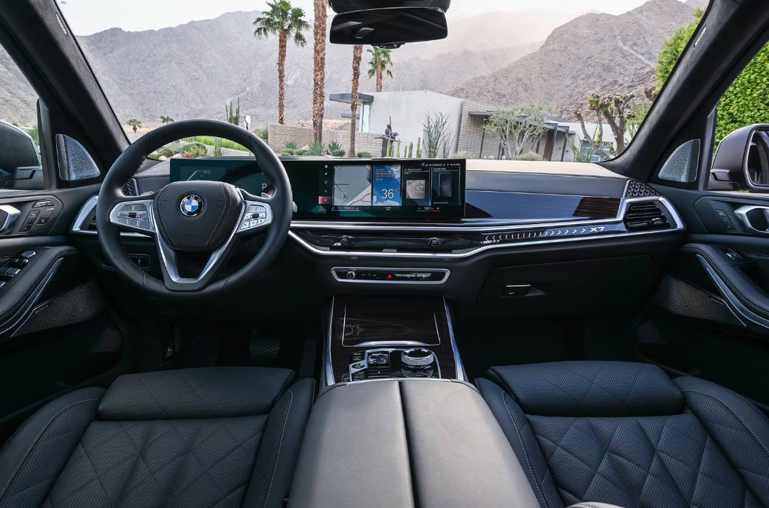 BMW X7 2025 Frozen Pure Gray interior-1