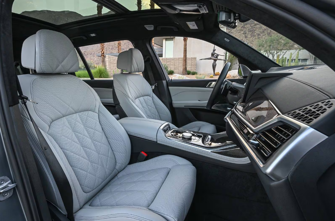 BMW X7 2025 Frozen Pure Gray interior