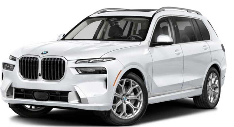 BMW X7 2025 Mineral White Metallic