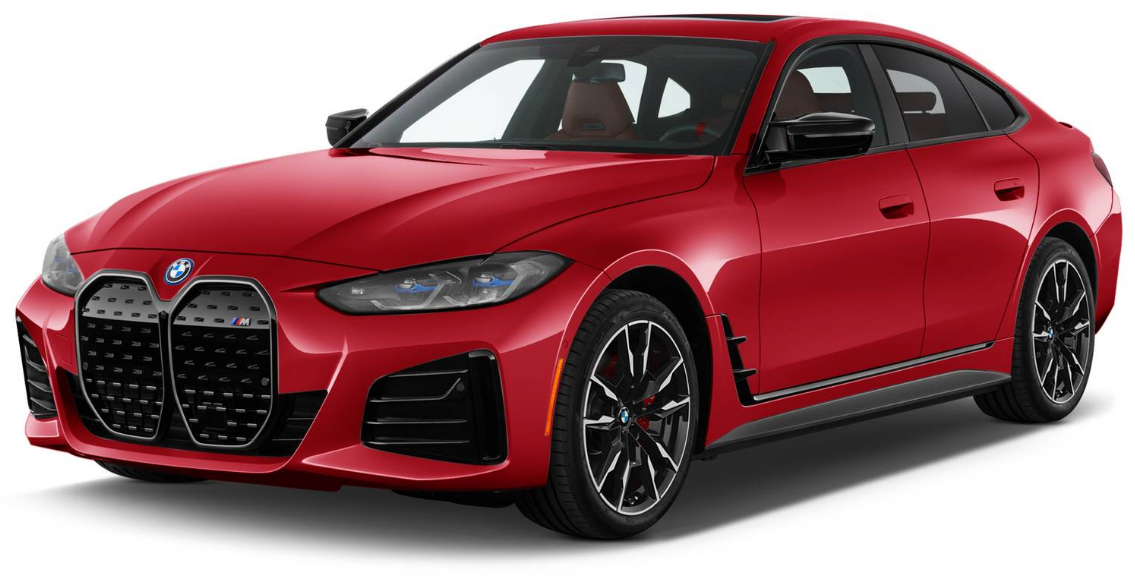 BMW i4 2025 Vegas Red Metallic