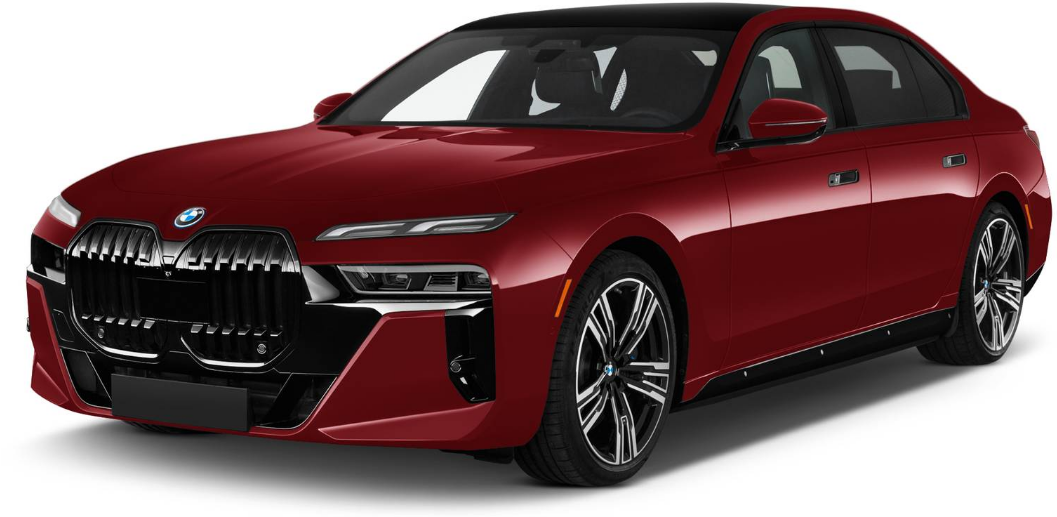 BMW i7 2025 Aventurin Red Metallic